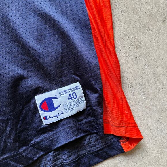 Men's Vintage 90's Champion Denver Broncos Rod Smith NFL Football Jersey Sz 40 M - Picture 7 of 9